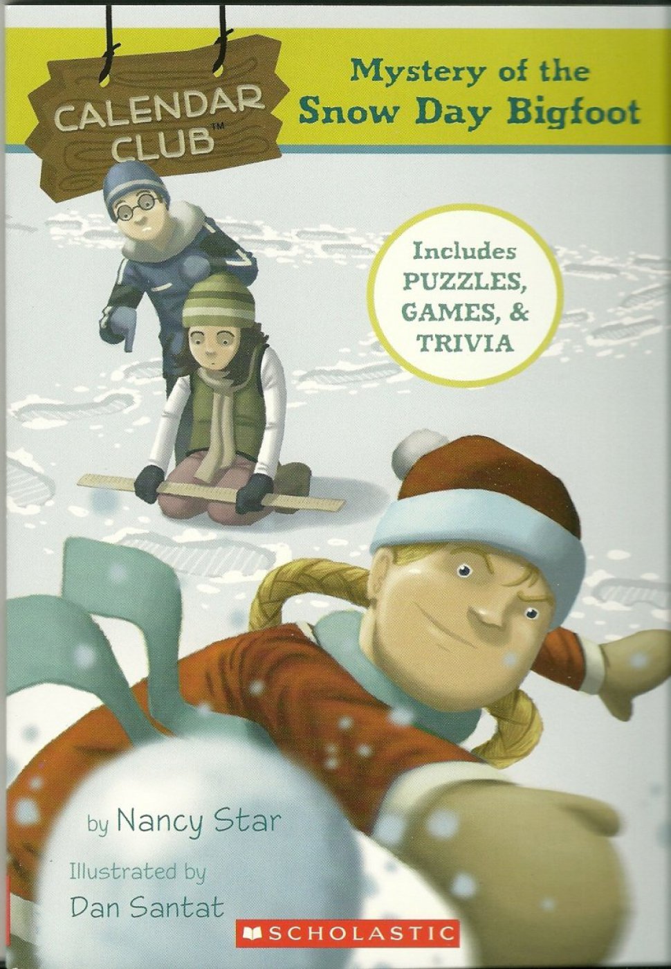 Calendar Club - Mystery of the Snow Day Bigfoot - Everything Kuwait