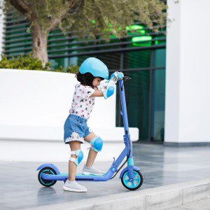  Porodo Kids Scooter with Helmet  Knee Pads