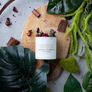 Lemon Verbena Scented Candle Gift Box