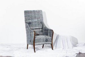 Turkish Handmade Chair Gray 2
