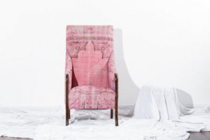 Turkish Handmade Chair Pink 