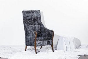 Turkish Handmade Chair Navy