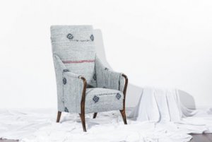 Turkish Handmade Chair Gray