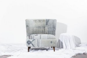 Turkish Handmade Chair Beige
