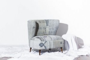 Turkish Handmade Chair Beige
