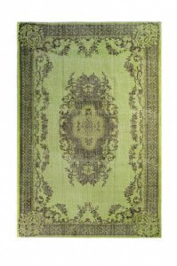 Turkish Carpet Oushak Green 4