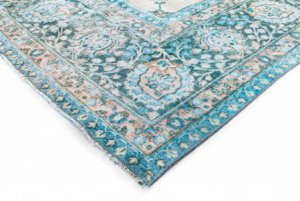 Iranian Bidjar Carpet Blue And White
