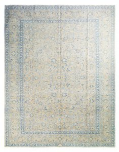 Iranian Keshan Carpet Beige