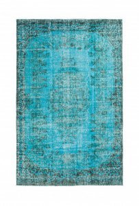 Turkish Carpet Oushak Blue 2