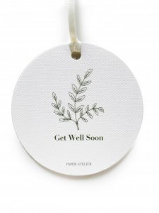 Get Well Soon Gift Tag