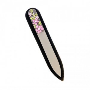 Duo Pink Flowers Nail File
