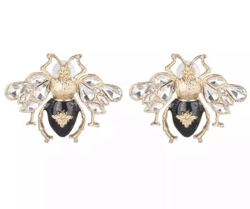 Black Fly Earrings