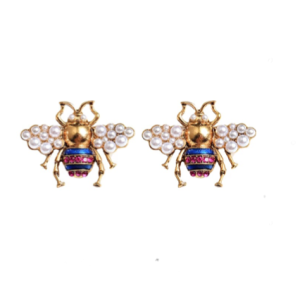 Pearl Fly Earrings