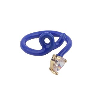 Blue Drop Ring