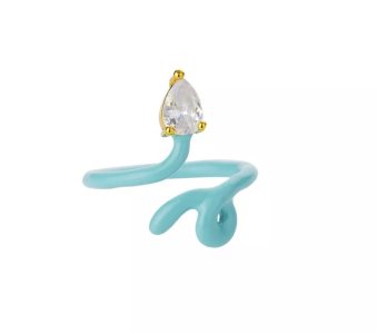 Turquoise Drop Ring