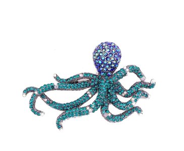 Octopus Brooch