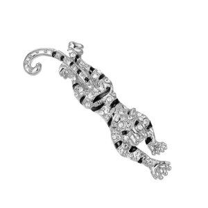 Panther Brooch Long