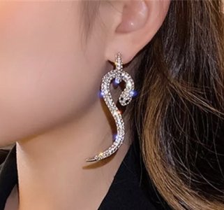 Serpent Elegant Earring