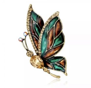 Butterly Brooch One Side
