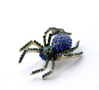 Mini Spider Brooch