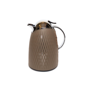 Thermal Carafes 1.5 L  in Earth with Leather Cover 