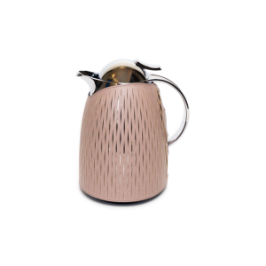 Thermal Carafes 1.5 L  in Rosy Brown with Leather Cover 