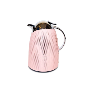 Thermal Carafes 1.5 L  in Pink with Leather Cover 