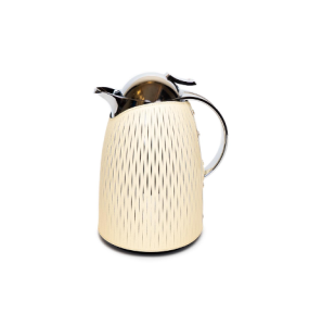 Thermal Carafes 1.5 L  in Panna with Leather Cover 