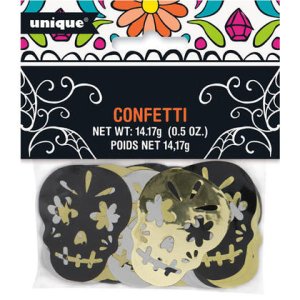 Day Of The Dead Foil Confetti Halloween