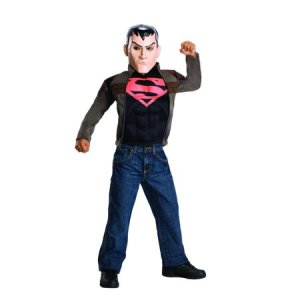 Kids Young Justice Super boy Costume Size S