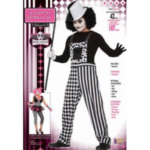 Clown Overalls Man costumes Size Adult