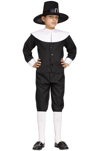 Pilgrim Boy Costume Size Medium 8-10 years