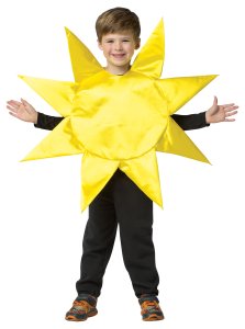 Sun child Costume Size 4-6X