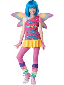 Mystical Rainbow Fairy Girl'S Teen Costume Size M