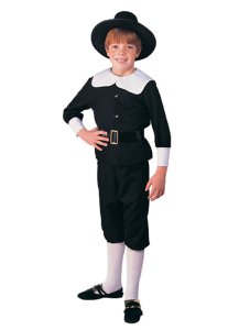 Kids Pilgrim Boy  Costume Size S