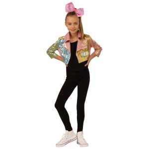 Biker Jacket/Bow girls-Costumes Size Xs