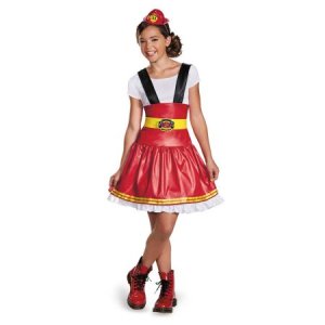 Fire Girl Costume Child -Size XL (14-16)