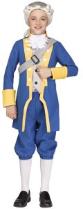 George Washington child Costume Size M