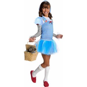 Hooded Tutu Dress Kids girl Dorothy Costume Size S