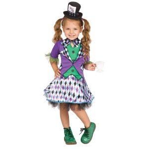 Mad Hatter Costume Child Size Large 
