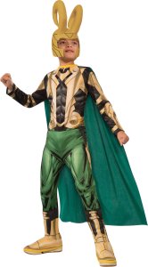 Loki Kids Costume Size L