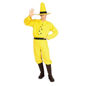 The Man In The Yellow Hat-Costume Size one size