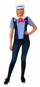 Robins Scoops Ahoy -Adult Costume Size S