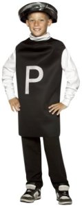 Pepper Fits Child Costume Size  7-10
