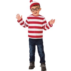 Waldo Costume Child Size M
