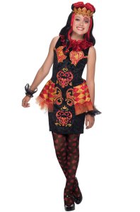 Ever After High Lizzie Hearts girls Costume S
