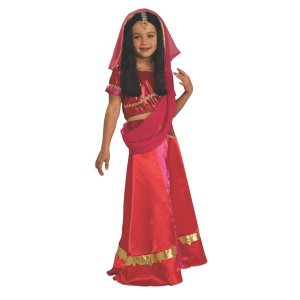 Bollywood Princess Kids Costume Size S