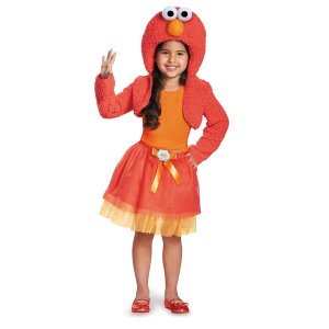 Elmo Shrug And Tutu Child Costume  Kit Size L
