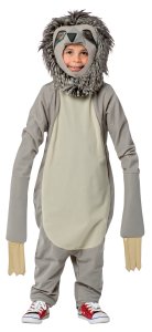 Sloth child Costume Size 7-10