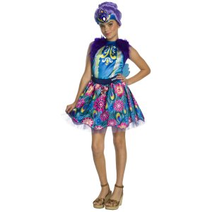 Enchantimals Child Costume, Patter Peacock, Size M